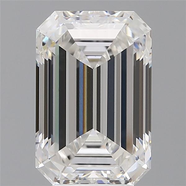 4.53 ct. emerald Lab Grown Diamond front image