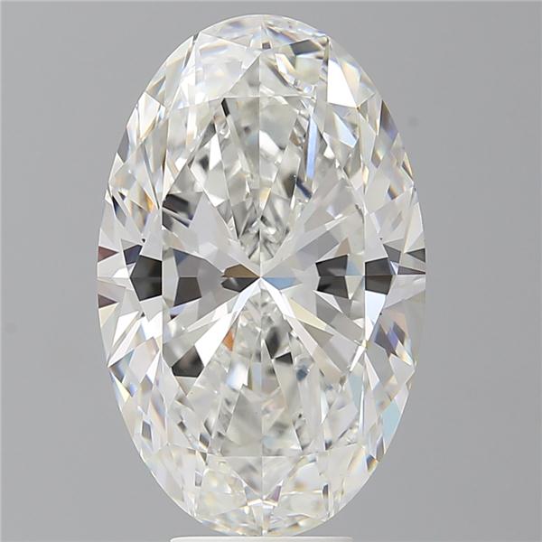 7.54 ct. oval Lab Grown Diamond front image