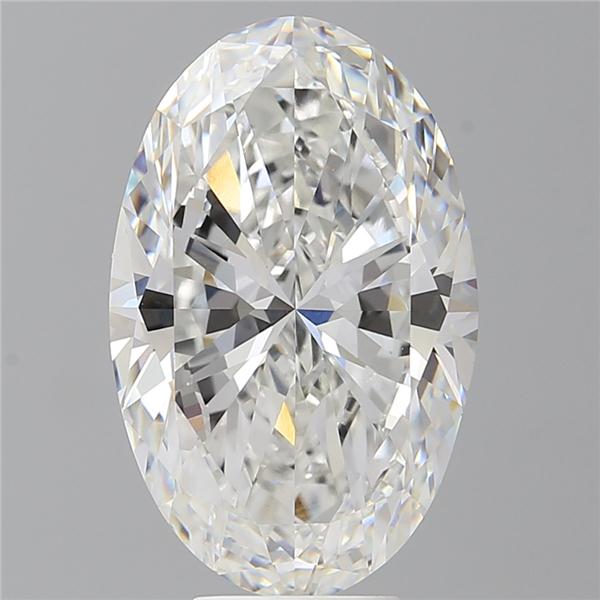 7.51 ct. oval Lab Grown Diamond front image