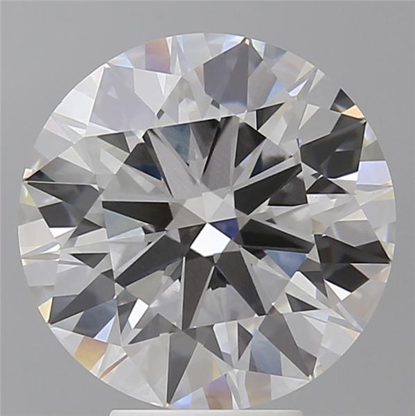 5.92 ct. round Lab Grown Diamond front image
