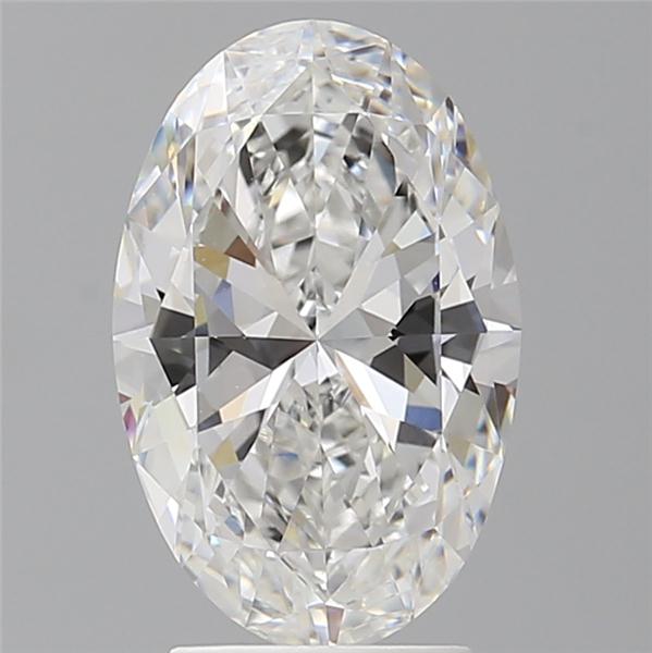 3.09 ct. oval Lab Grown Diamond front image