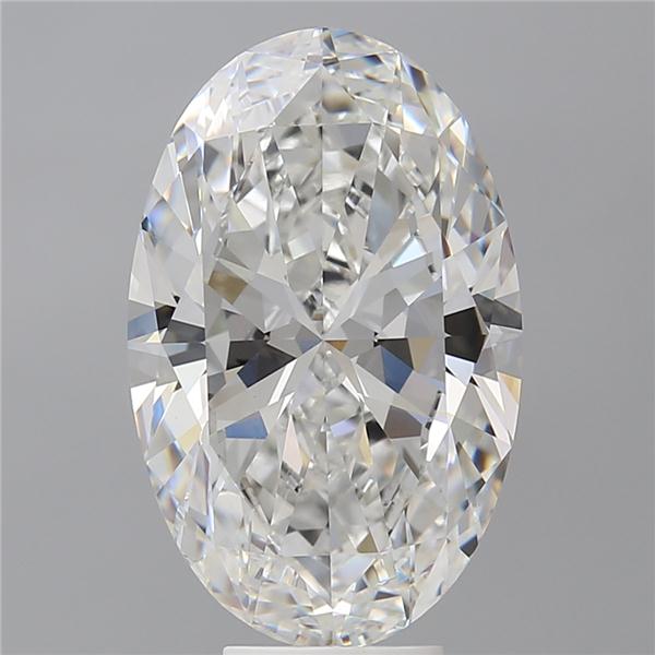 7.50 ct. oval Lab Grown Diamond front image