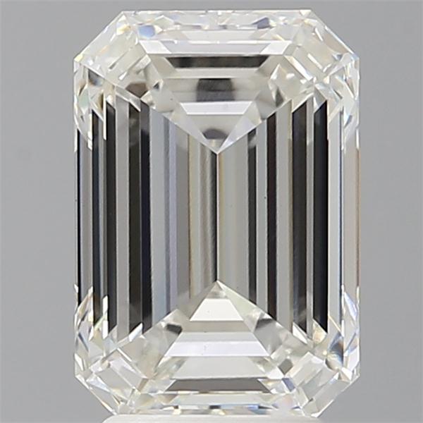 3.60 ct. emerald Lab Grown Diamond front image