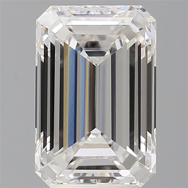 4.07 ct. emerald Lab Grown Diamond front image