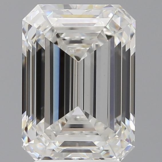 3.03 ct. emerald Lab Grown Diamond front image