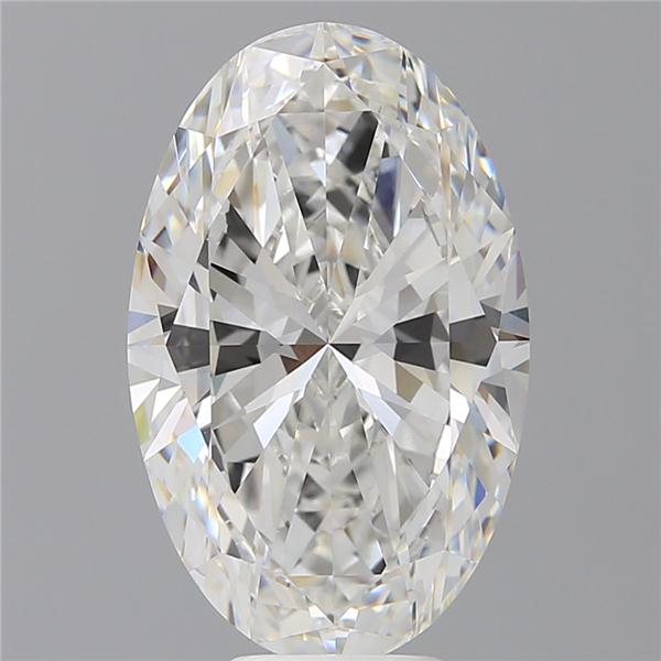 7.10 ct. oval Lab Grown Diamond front image