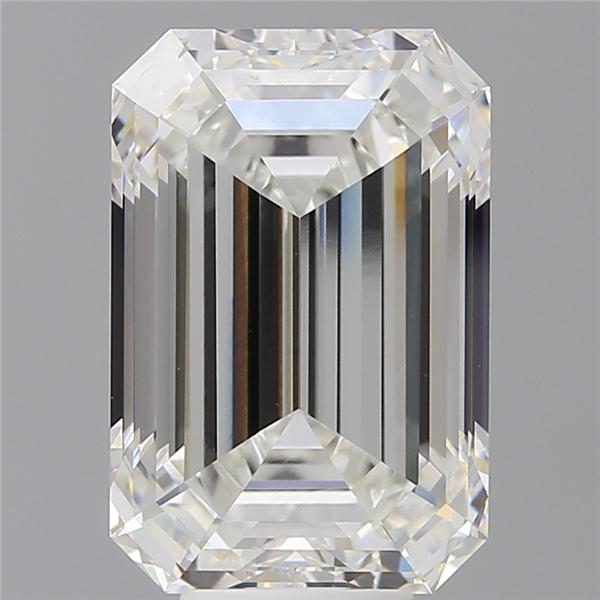 9.05 ct. emerald Lab Grown Diamond front image