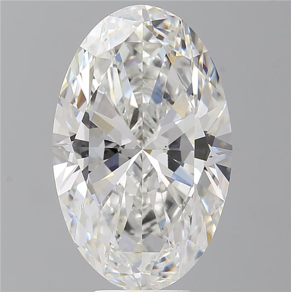 8.07 ct. oval Lab Grown Diamond front image