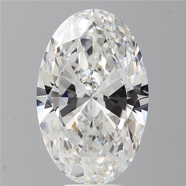 9.09 ct. oval Lab Grown Diamond front image