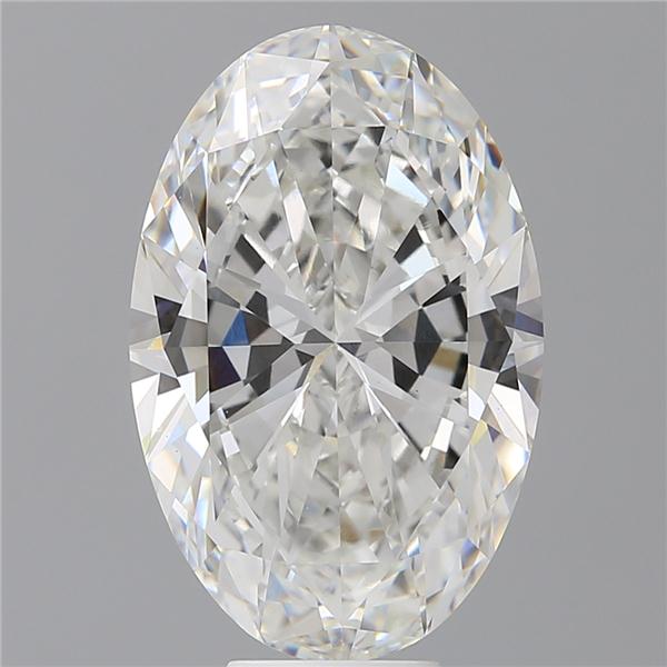 9.06 ct. oval Lab Grown Diamond front image