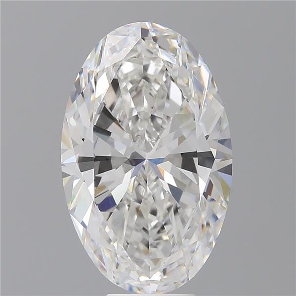 9.50 ct. oval Lab Grown Diamond front image