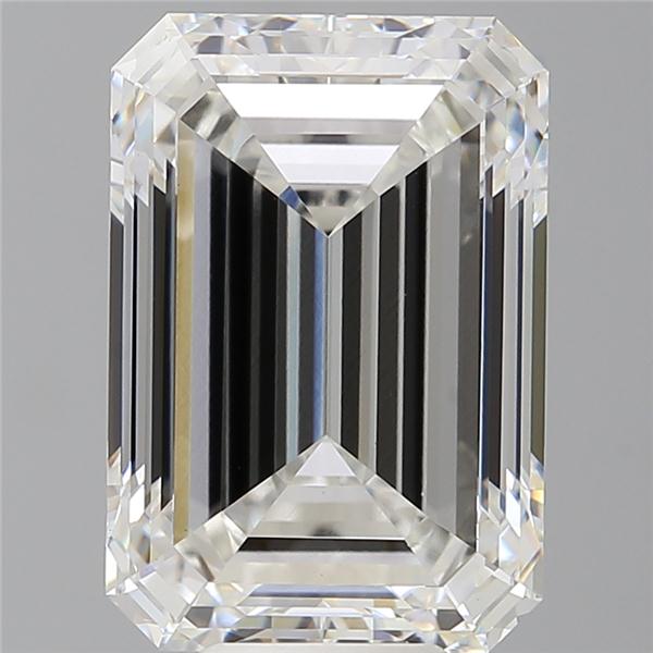 9.01 ct. emerald Lab Grown Diamond front image