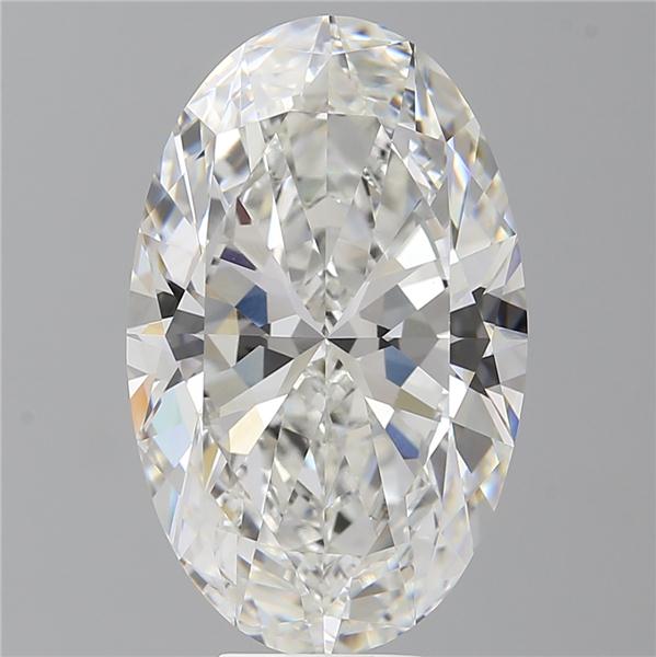 9.47 ct. oval Lab Grown Diamond front image