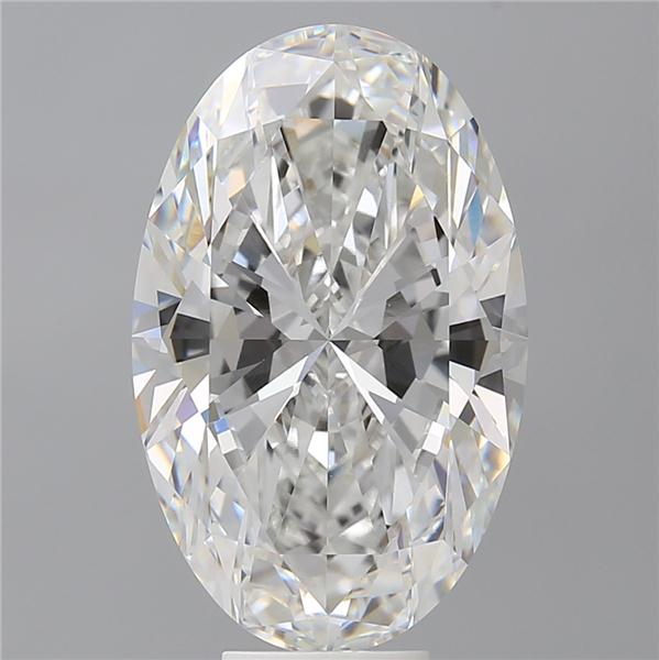 9.06 ct. oval Lab Grown Diamond front image