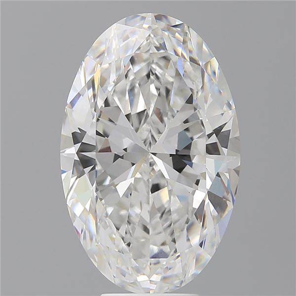 8.01 ct. oval Lab Grown Diamond front image