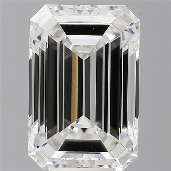 8.04 ct. emerald Lab Grown Diamond front image