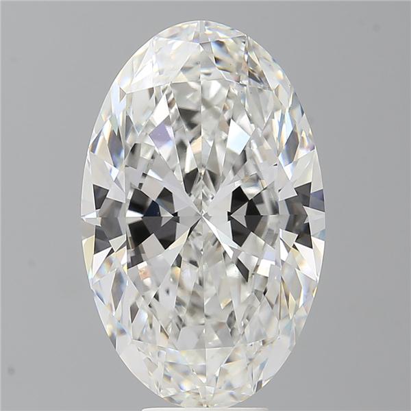 9.09 ct. oval Lab Grown Diamond front image