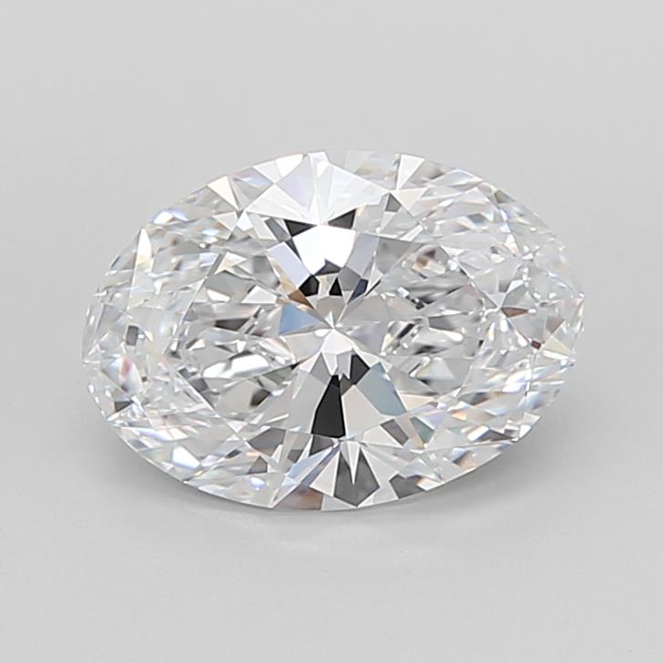 4.10 ct. oval Lab Grown Diamond front image