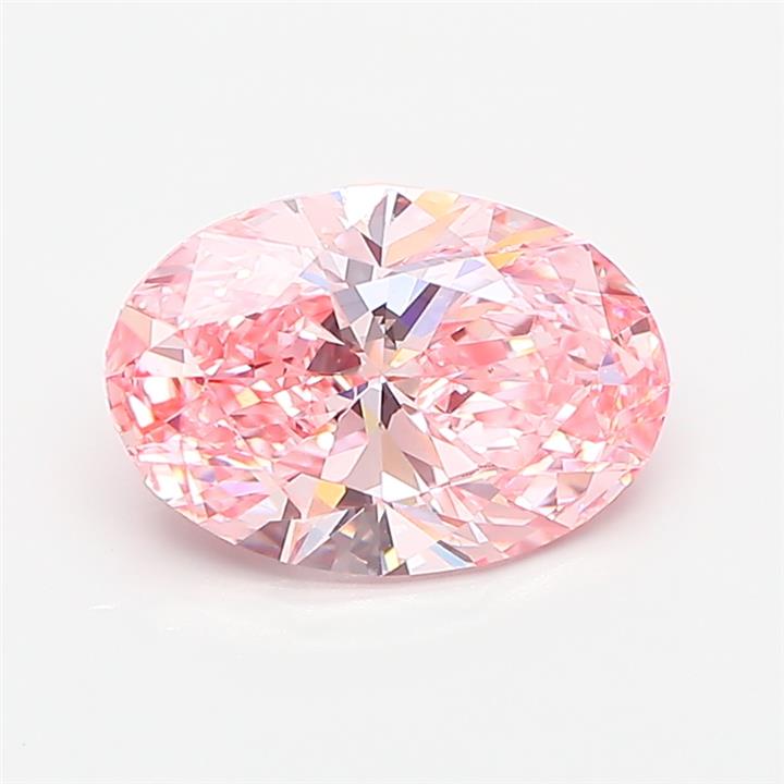 2.02 ct. oval Lab Grown Diamond front image