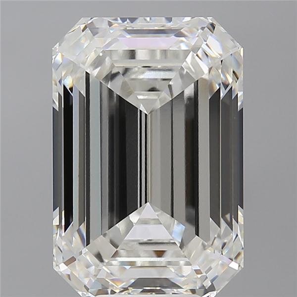 9.08 ct. emerald Lab Grown Diamond front image