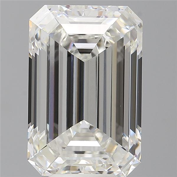 8.07 ct. emerald Lab Grown Diamond front image