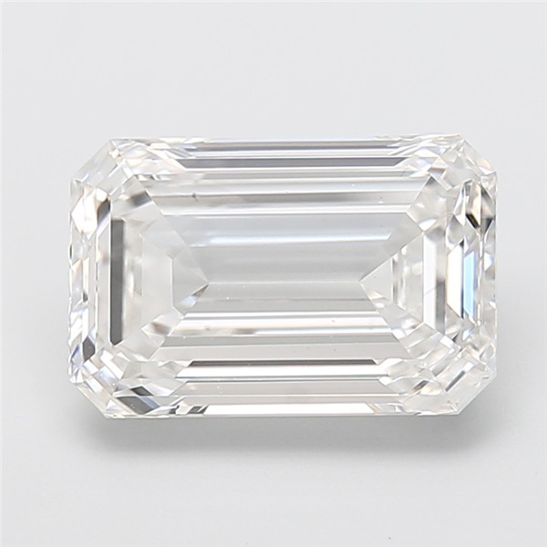 6.02 ct. emerald Lab Grown Diamond front image