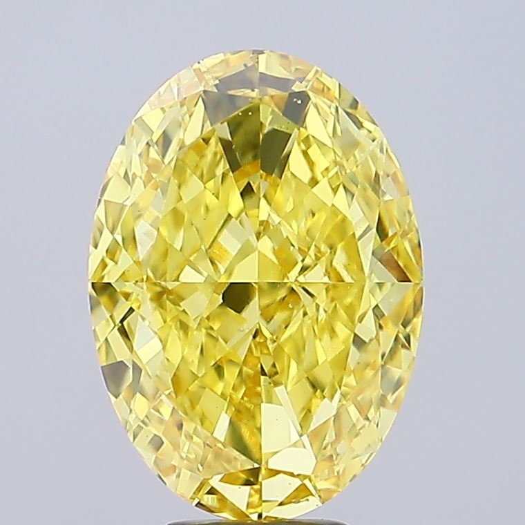 9.04 ct. oval Lab Grown Diamond front image