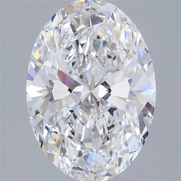 3.07 carat e VS2 EX Cut IGI oval diamond