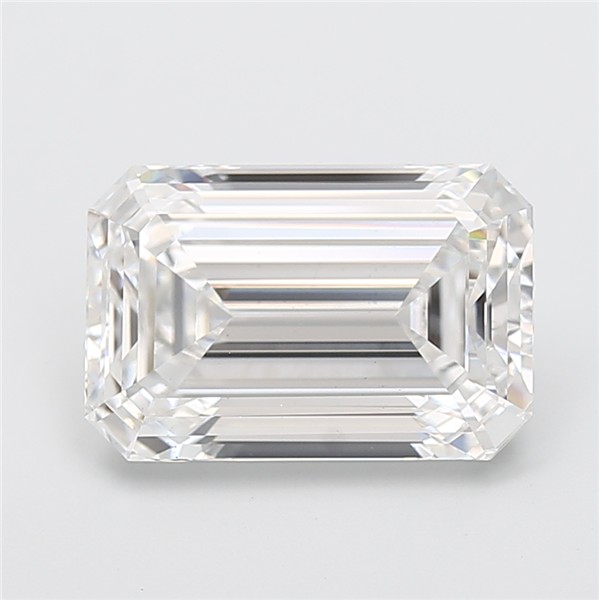 7.03 ct. emerald Lab Grown Diamond front image