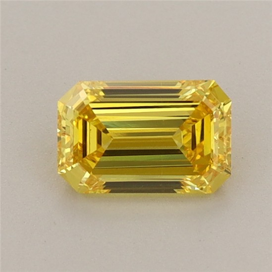 0.68 ct. emerald Lab Grown Diamond front image