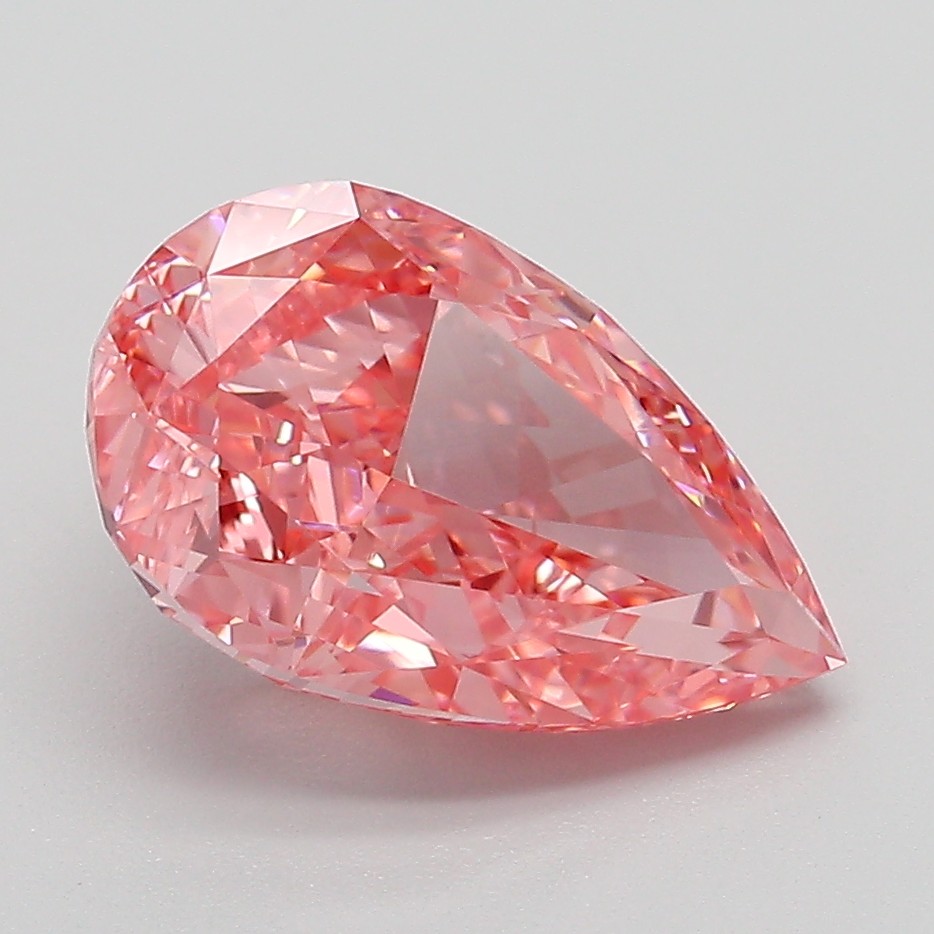 3.10 ct. pear Lab Grown Diamond front image