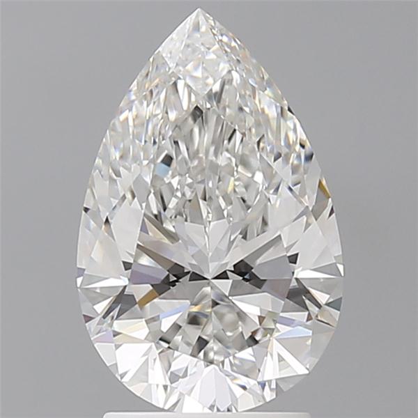 2.50 ct. pear Lab Grown Diamond front image