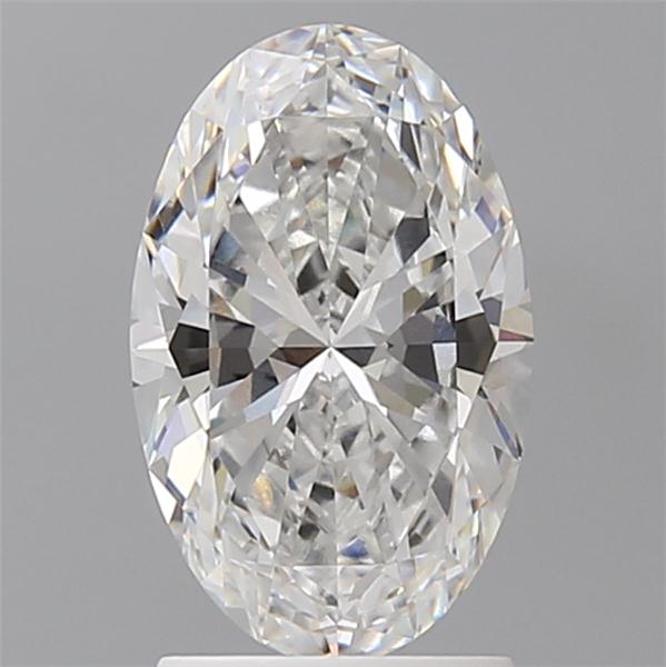 2.03 ct. oval Lab Grown Diamond front image