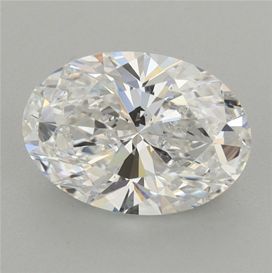 1.56 ct. oval Lab Grown Diamond front image