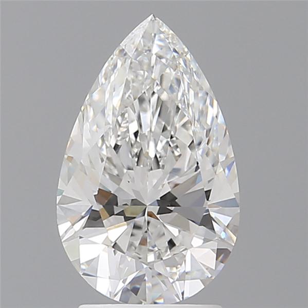 2.50 ct. pear Lab Grown Diamond front image