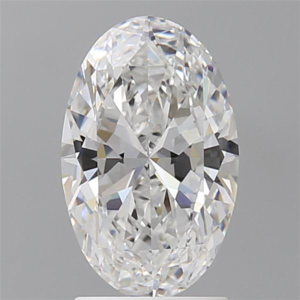 2.02 ct. oval Lab Grown Diamond front image