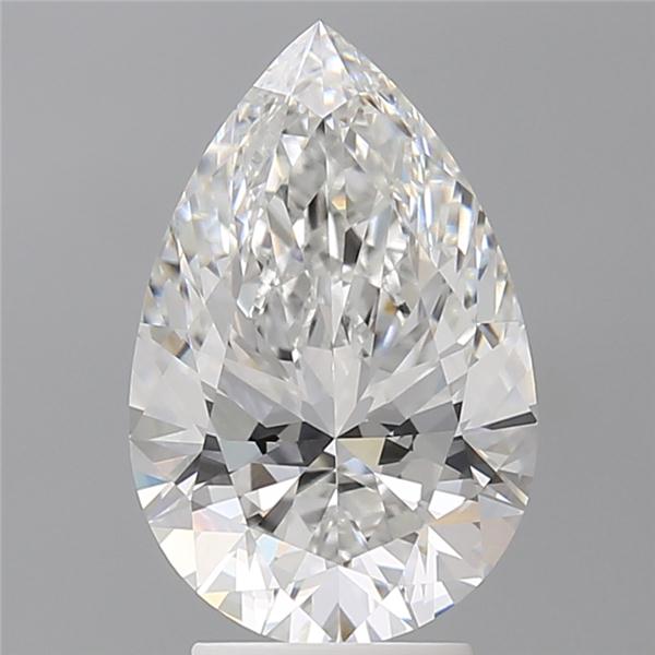 3.58 ct. pear Lab Grown Diamond front image