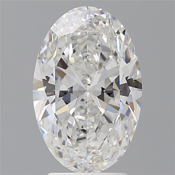 3.09 ct. oval Lab Grown Diamond front image
