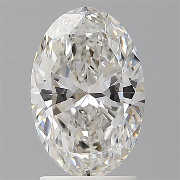 2.05 ct. oval Lab Grown Diamond front image