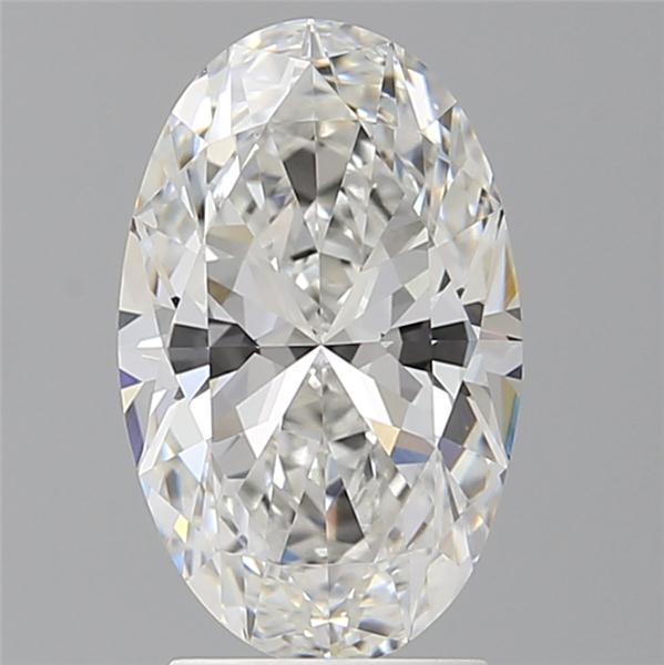 2.60 ct. oval Lab Grown Diamond front image