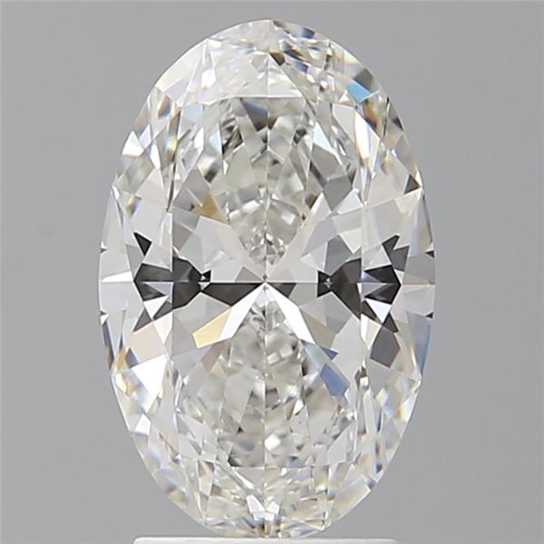 2.60 ct. oval Lab Grown Diamond front image