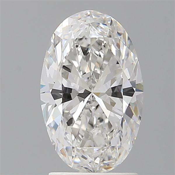 2.04 ct. oval Lab Grown Diamond front image