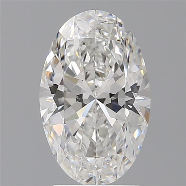 2.51 ct. oval Lab Grown Diamond front image