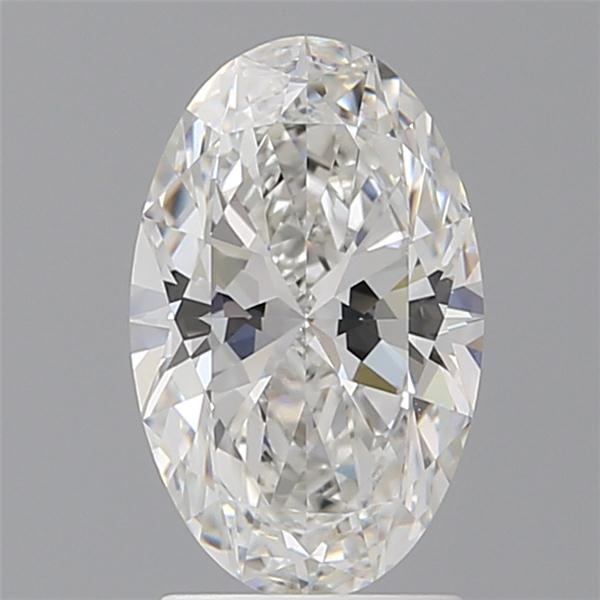 2.09 ct. oval Lab Grown Diamond front image