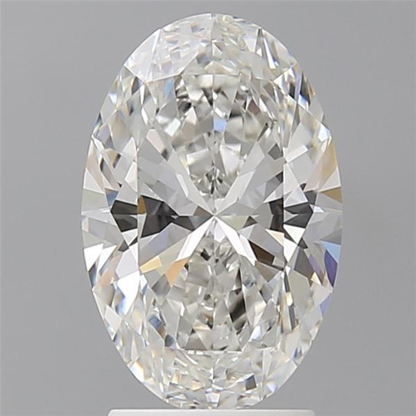 2.60 ct. oval Lab Grown Diamond front image