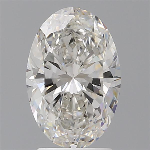 2.51 ct. oval Lab Grown Diamond front image
