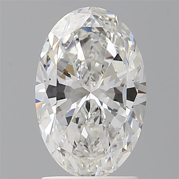2.02 ct. oval Lab Grown Diamond front image
