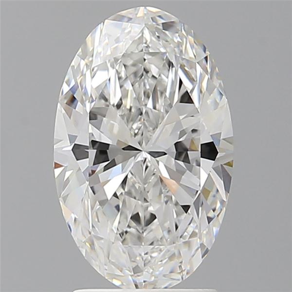 2.58 ct. oval Lab Grown Diamond front image