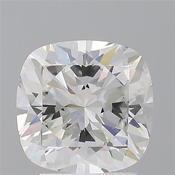 2.60 ct. cushion Lab Grown Diamond front image
