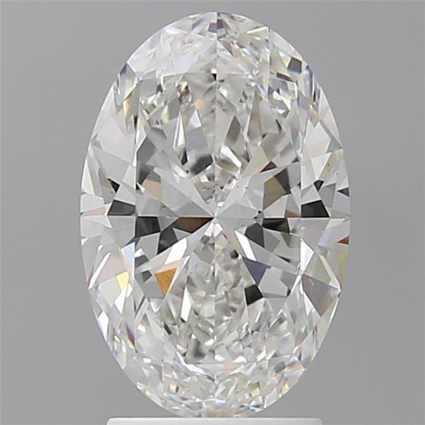 2.59 ct. oval Lab Grown Diamond front image